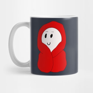 Guy in a Red Blanket Mug